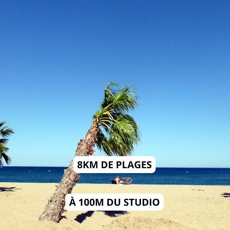 Appartement A 100M De La Plage - Terrasse & Parking Prive Ле Баркарес Экстерьер фото