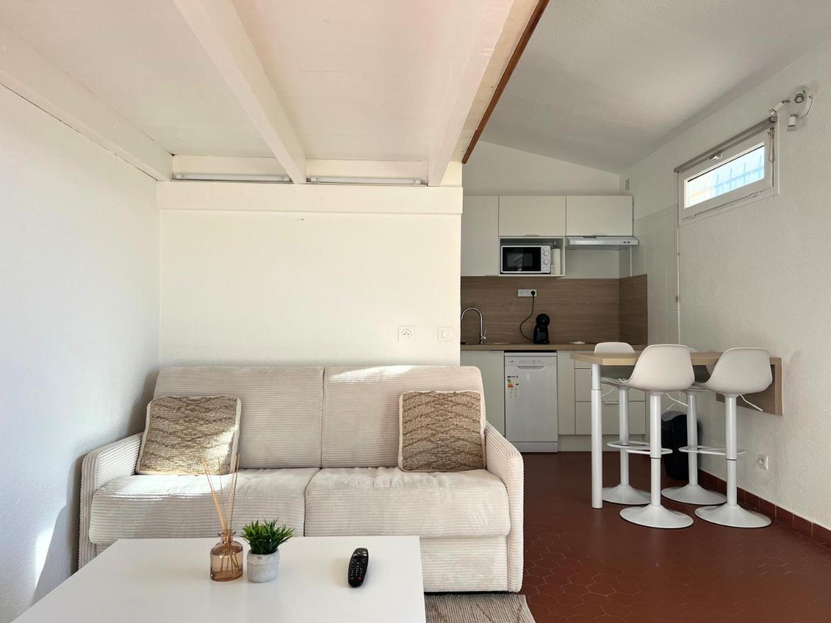 Appartement A 100M De La Plage - Terrasse & Parking Prive Ле Баркарес Экстерьер фото