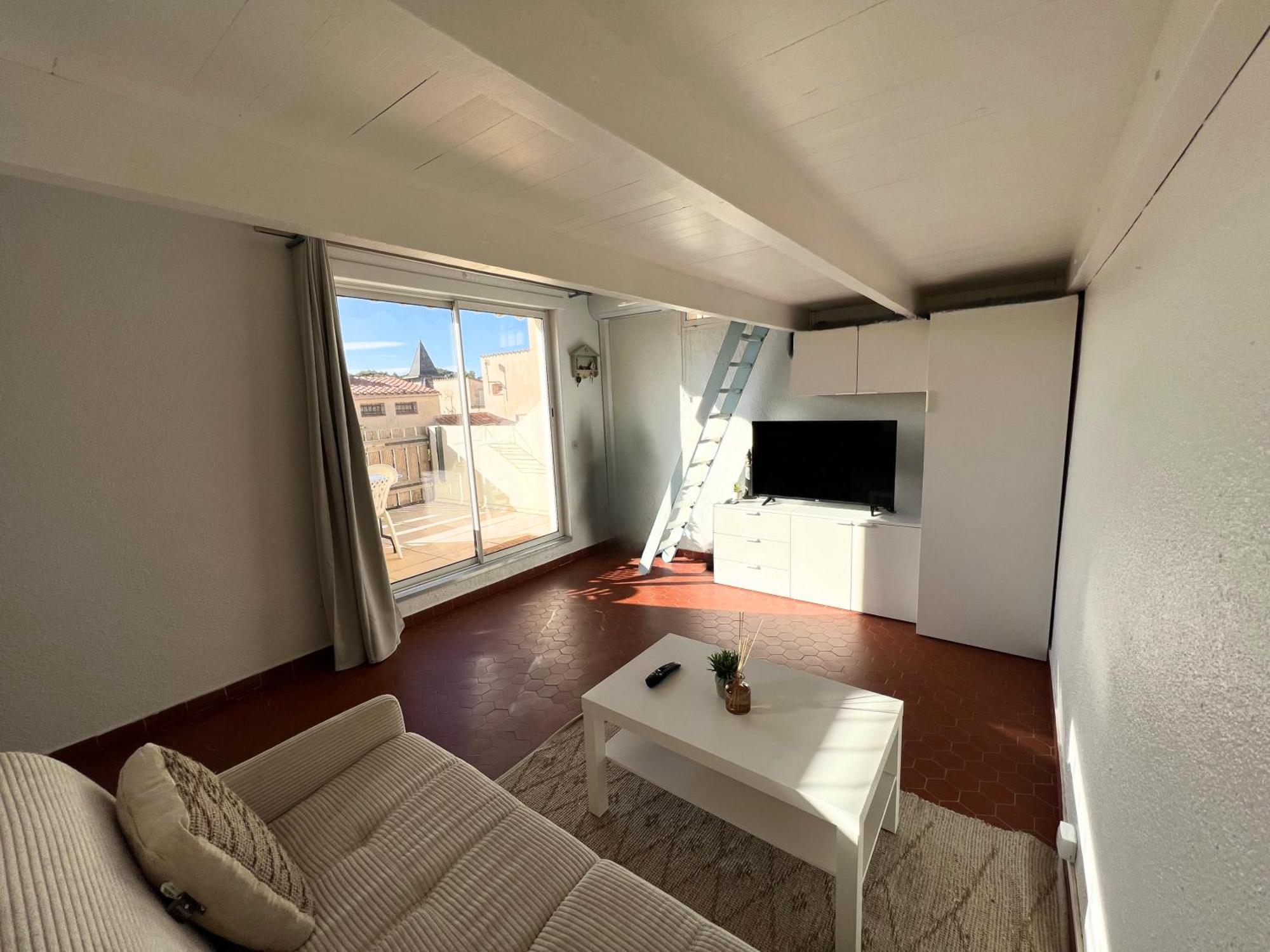 Appartement A 100M De La Plage - Terrasse & Parking Prive Ле Баркарес Экстерьер фото