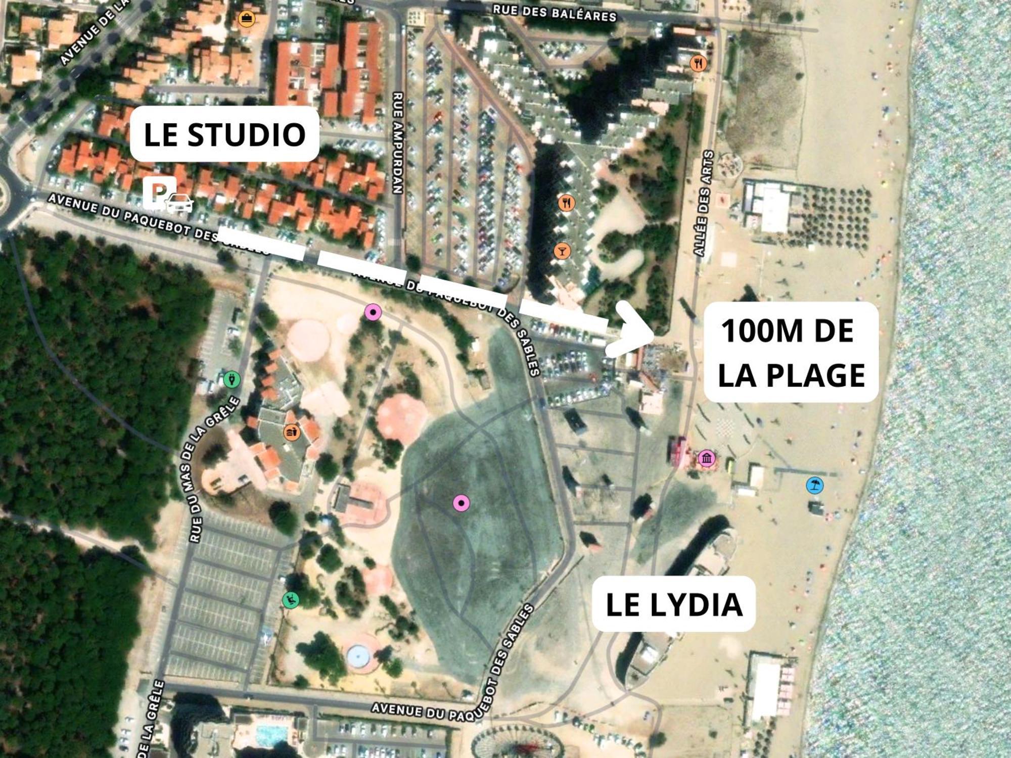 Appartement A 100M De La Plage - Terrasse & Parking Prive Ле Баркарес Экстерьер фото